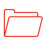An open folder